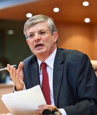 Tonio Borg at the European Parliament